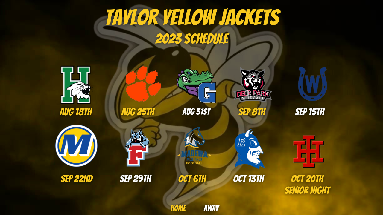 Taylor Football Schedule 2023